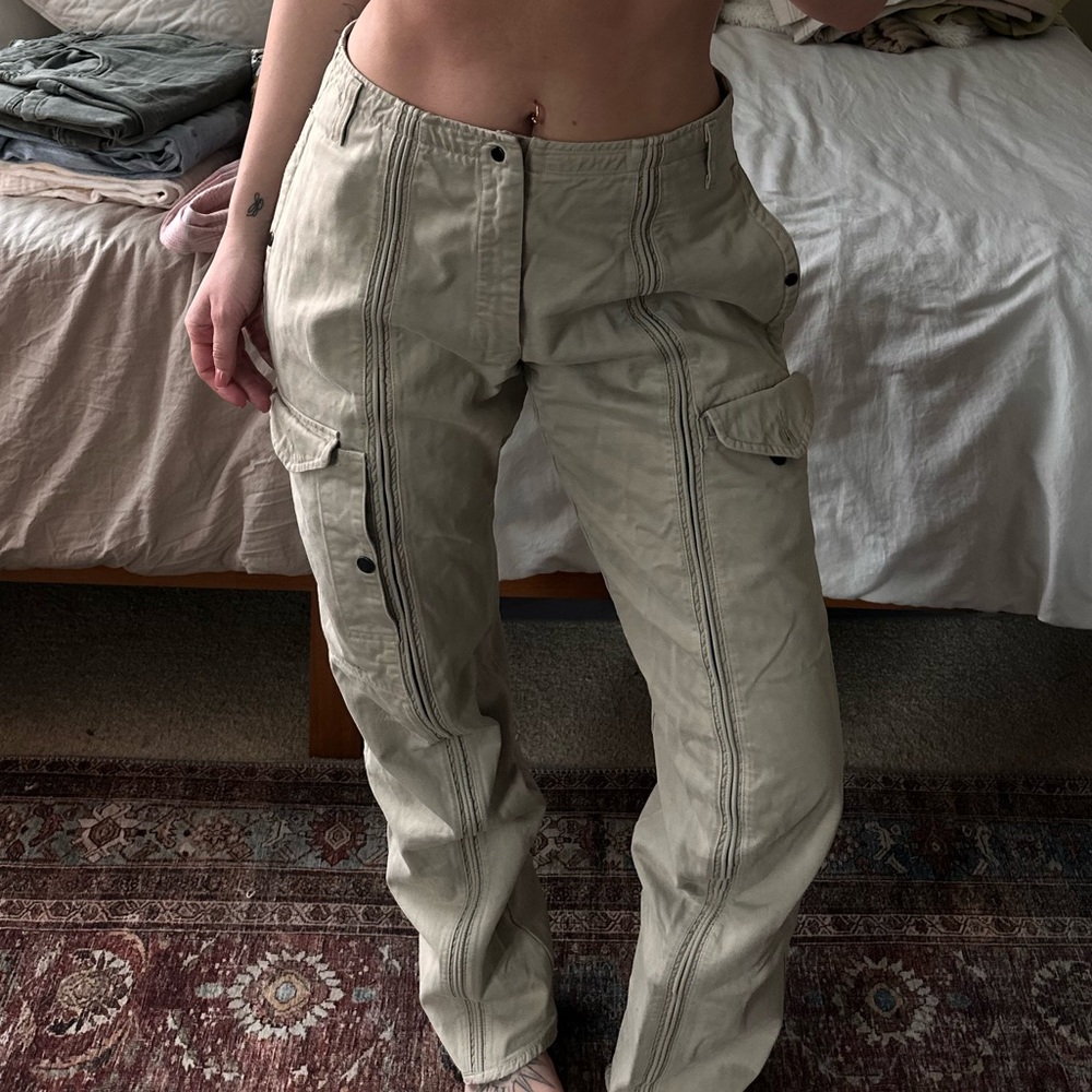 Stone Island Beige Cargo Pants